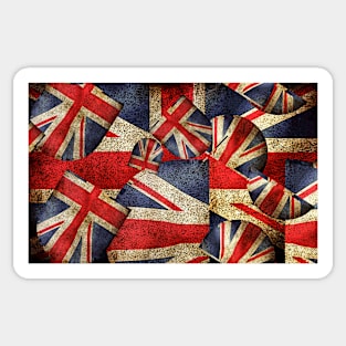 Union Jack Pattern Sticker